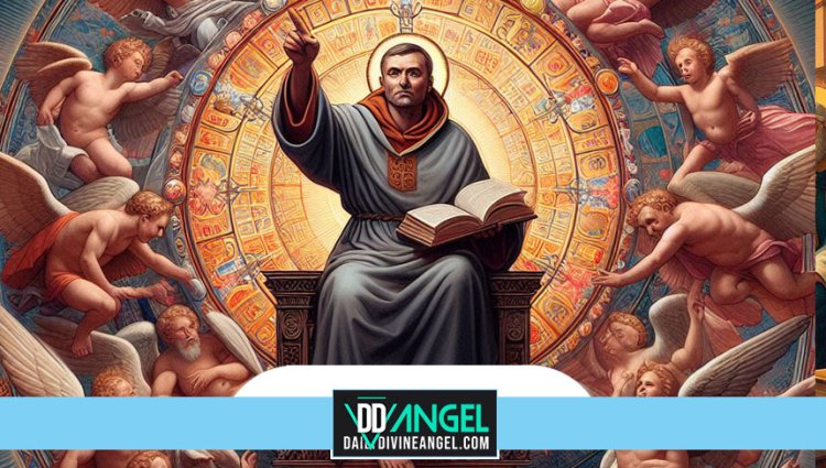 Thomas Aquinas and the hierarchy of angels.